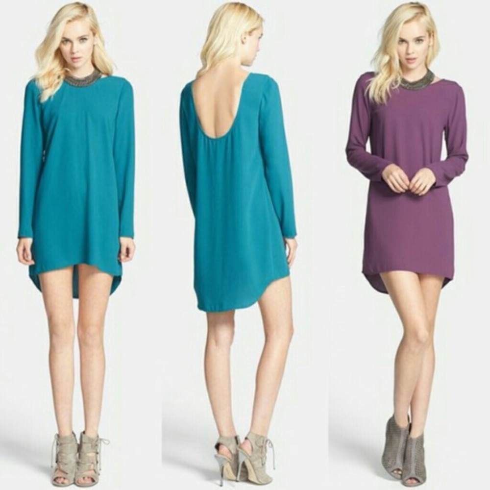 Tildon Scoop Back Shift Dress